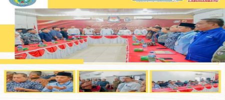 Plt.Bupati Labuhanbatu Menghadiri Rapat Pleno Terbuka Rekapitulasi Hasil Perhitungan Suara Di Tingkat Kabupaten