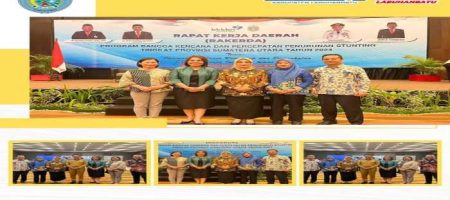 Plt.Bupati Labuhanbatu Menghadiri Rakerda Program Bangga Kencana Dan Percepatan Penurunan Stunting