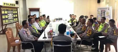 Wakapolres Banyuasin Buka Pelatihan Pra Operasi Keselamatan Musi-2024.