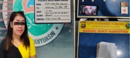 Pasangan Suami Istri Edar Narkoba, Istri Tertangkap Suami Berhasil Lolos Kabur