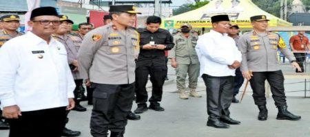 Gedung Polsek Parapat Diresmikan Bupati Simalungun dan Wakil Bupati