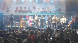 Pemkab Banyuasin Gelar Perayaan Hiburan Artis Dangdut Dan Vokalis Band Untuk Masyarakat Kabupaten Banyuasin