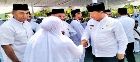 Pemkab Simalungun Tepung Tawari Jamaah Calhaj Tahun 2024