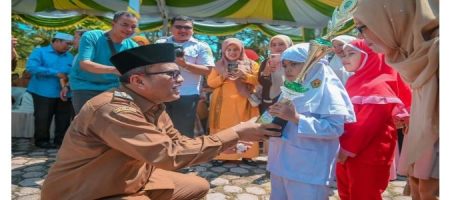 Dinas Pendidikan Kota Padangsidimpuan Meriahkan Hardiknas Dengan Berbagai Lomba 