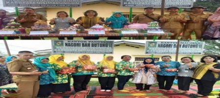 Ketua PKK Nagori Bah Butong II Laksanakan Lomba Tumpeng ibu PKK