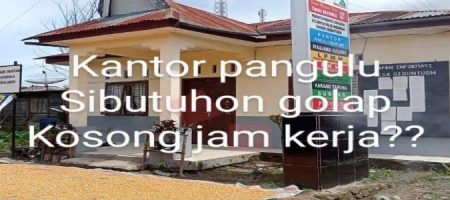 Masyarakat Nagori Sibuntuon Kecamatan Dolok Pardamean Kecewa Melihat Kepala Desanya