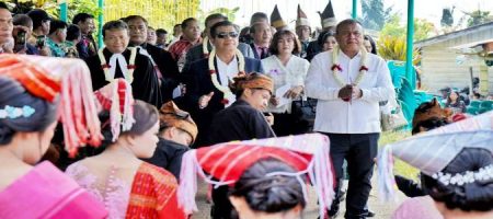 Bupati Simalungun Hadiri Pesta Pembangunan GKPS Jandi Raya