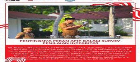 Pentingnya Peran Apip Dalam Survey Penilaian Integritas