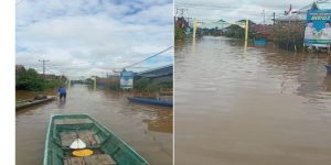 Empat RT di Teluk Barak Terdampak Banjir Hingga 3 Meter Akibat Musim Hujan