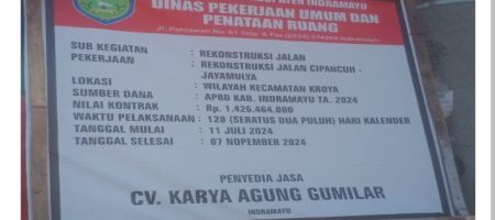 Masyarakat Menyukai Pekerjaan Proyek Jalan Hotmik Cipancuh – Cipedang  CV. Karya Agung Gumilar.