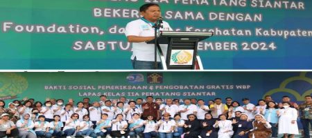 Lapas Kelas IIA Pematangsiantar Bersama Dr’s Koffie Foundation Berikan Pemeriksaan Kesehatan Warga Binaan