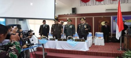 Kapolres Labuhanbatu Hadiri Rapat Paripurna DPRD Kabupaten Labuhanbatu Dalam Rangka Pelantikan Anggota DPRD