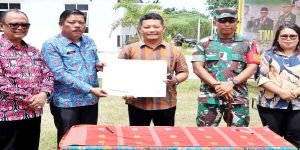 Plt Bupati Simalungun Hadiri Pelayanan KB Kesehatan Dalam Rangka TMMD