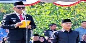 Upacara Hari Sumpah Pemuda Ke 96 Kabupaten Simalungun di Kecamatan Gunung Maligas