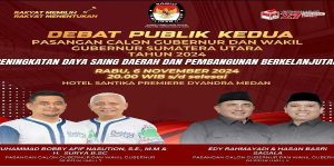 KPU Sumut Gelar Debat Publik Kedua