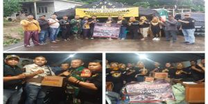 DPC Manggala Garuda Putih Kota Sukabumi Salurkan Bantuan Kemanusian Dampak Bencana