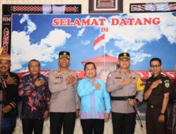 Pj Bupati Dairi Surung Charles Bantjin Hadiri Momen Penyambutan Kapolres Dairi Yang Baru,AKBP Faisal Andri Pratomo, SH. S.I.K., M.M., M.si
