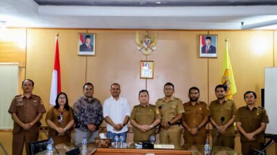 Pj Bupati Dairi Surung Charles Bantjin Terima Audensi PT Hutagalung Bona Pasogit
