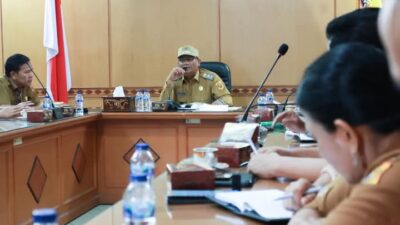 Usai Apel Gabungan, Wakil Bupati Dairi Wahyu Daniel Sagala Memimpin Coffee Morning Bersama Jajaran ASN Pemkab Dairi