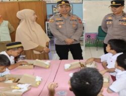 Kapolres Soppeng Hadiri Pelaksanaan Makan Bergizi Gratis (MBG) SDN 4 Kalenrunge