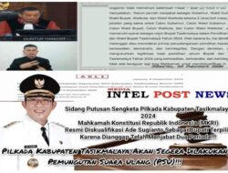 Karena Terbukti Dua Periode, Cabup Tasikmalaya Terpilih Di Diskualifikasi MK Dan PSU Dalam Waktu 60 Hari!!!