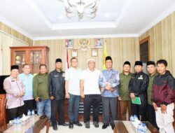 Wakil Bupati Wahyu Daniel Sagala Didampingi Sekda Dairi Terima Audensi BAZNAS Kabupaten Dairi