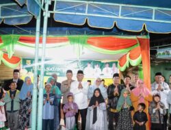 Wakil Bupati Dairi Wahyu Daniel Sagala Bersama Unsur Forkopimca Lakukan Safari Ramadhan Di Mesjid Al-Ikhlas Sitinjo