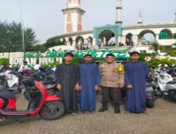 Pengamanan Shalat Idul Fitri 1446 H/2025 M Di Kabupaten Rokan Hulu Berjalan Aman Dan Kondusif