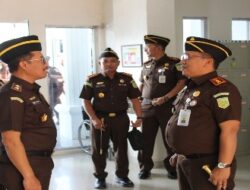 Kajari Toba beserta Jajarannya Terima Kunjungan Tim Verifikasi Lapangan Kejaksaan Agung