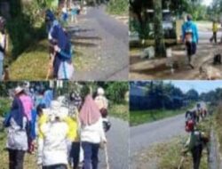 Pangulu Nagori Manik Rambung Giatkan Gotong Royong Rabu Bersih
