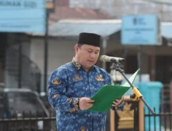 Sekda Dairi Surung Charles Bantjin Pimpin Upacara Hari Kesadaran Nasional (HKN)