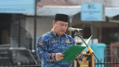 Sekda Dairi Surung Charles Bantjin Pimpin Upacara Hari Kesadaran Nasional (HKN)