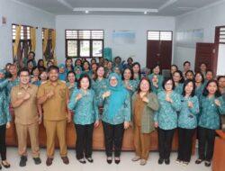 TP PKK Kabupaten Dairi Lakukan Supervisi, Desa Belang Malum Jadi Desa Binaan Hatinya PKK