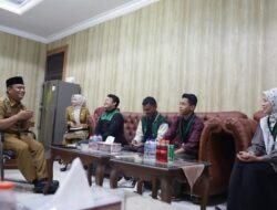 Jalin Sinergitas Membangun Kabupaten Dairi, Wakil Bupati Dairi Wahyu Daniel Sagala Terima Audensi HMI