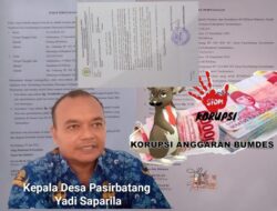 Direktur BUMDes Akui Semua Uang Diberikan Ke Kades Pasirbatang Sejak Tahun 2023, Ketua BPD Layangkan Surat Permohonan Audit Ke Camat Manonjaya Tasikmalaya
