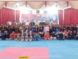 Bupati Simalungun Resmi Menutup Kejurcab Wushu Sanda Kabupaten Simalungun Tahun 2025