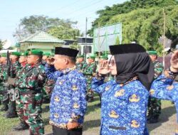 Letkol Delvy Pimpin Upacara Peringatan Hari Kesaktian Pancasila