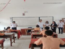 Wakil Bupati Tapanuli Utara Tinjau Pelaksanaan Seleksi Kelas Unggulan SMP Negeri 3 Tarutung