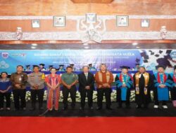 Wabup Taput Sampaikan Orasi Ilmiah, Dorong Lulusan Menjadi Generasi 4B