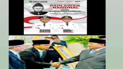 ADVERTORIAL *Presiden Prabowo Subianto Anugrahkan Gelar Pahlawan Nasional kepadaTuan Rondahaim Saragih Garingging”