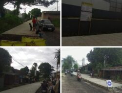 Dinas PU Kabupaten Sukabumi Realisasikan Anggaran RP 373 Juta Untuk Betonisasi Ruas Jalan Cisaat  Cibencoy