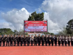 Polres Simalungun Gelar Upacara Hari Ibu ke-97, Wakapolres: Perempuan Pilar Utama Menuju Indonesia Emas 2045