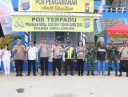 Stake Holder Dukung dan Sukseskan Operasi Lilin Toba 2025 Polres Simalungun