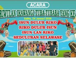 Tuba Dan Tubaba Adakan Acara Tri Wulan Ke 4 Ikatan Keluarga Banyuwangi Di Rumah Parwoko Anggota