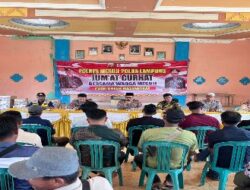Kegiatan Jumat Curhat Di Desa Eka Mulya Kecamatan Mesuji Timur