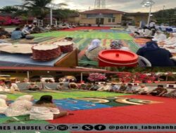 Wakapolres Labuhanbatu Selatan Buka Puasa Bersama di Polsek Kampung Rakyat, Pererat Silaturahmi dengan Muspika dan Masyarakat