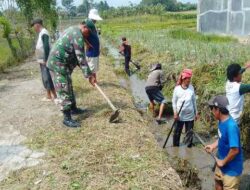 Warga Dusun Bahal Gajah Siborong-borong Gelar Gotong Royong Bersihkan Jalan dan Irigasi