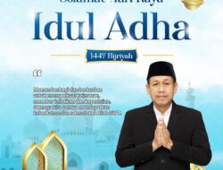 Perumda Air Minum Tirta Sukapura Sampaikan Ucapan Idul Adha 1447 Hijriah