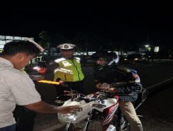 Siaga Kompi I Polres Mesuji Laksanakan KRYD dan Patroli Gabungan, Amankan Jalur Utama Hingga Perbatasan