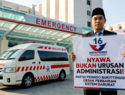 Riyan Permana Putra: Nyawa Bukan Urusan Administrasi, Partai Perindo Bukittinggi Kritik Prosedur Ambulans RSUD dan Desak Perbaikan Sistem Darurat